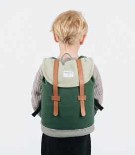 Sac Sandqvist Mini Stig Multi Sage/Forest Green/Grey