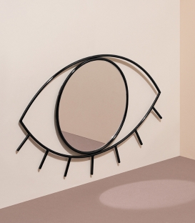 DOIY Cyclops miroir Taille M Black