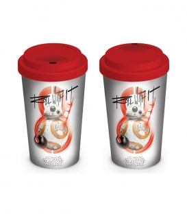 Travel Mug Star Wars The Last Jedi BB-8 Roll With It