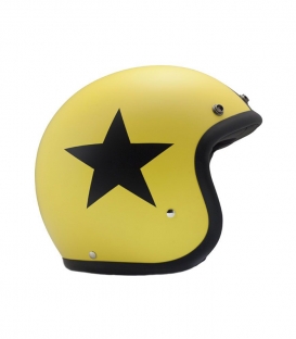 Casque Jet DMD Star Yellow