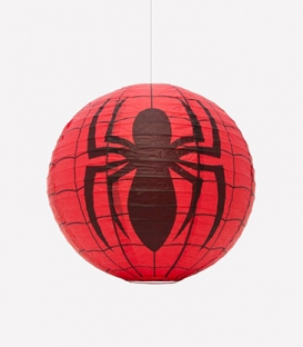 Abat-jour boule Marvel Spiderman en papier