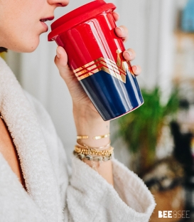 Wonder Woman Travel Mug (Emblem)