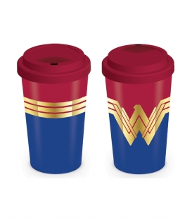 Wonder Woman Travel Mug (Emblem)