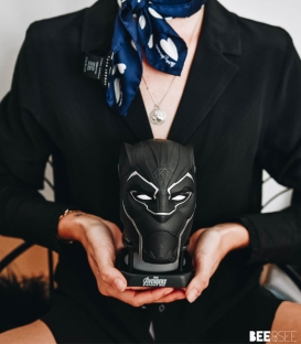 Enceinte 360° à LED Bluetooth Marvel Black Panther Avengers