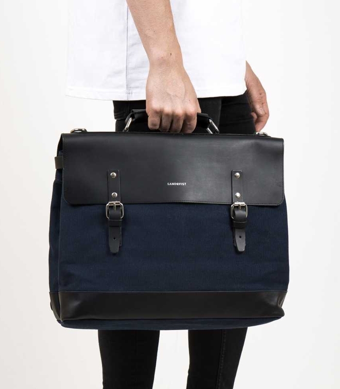 Sandqvist Erik Blue Messenger Bag — Tools and Toys