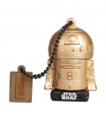 Clé USB 16Go 3D Star Wars R2-D2 Gold The Last Jedi