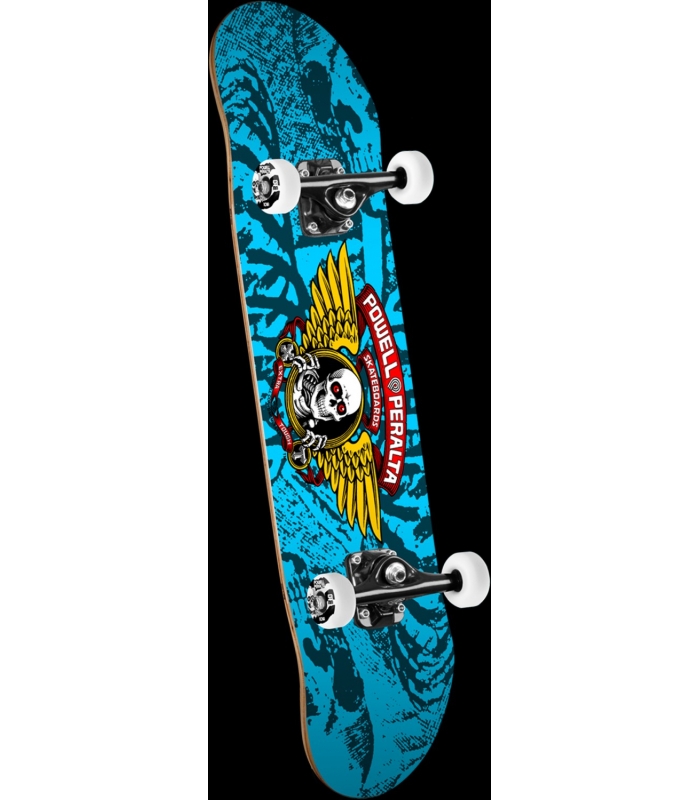 Powell Peralta Winged Ripper 15 Blue complete skateboard assembly 