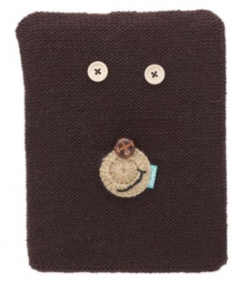 Pochette iPad Ourson en laine