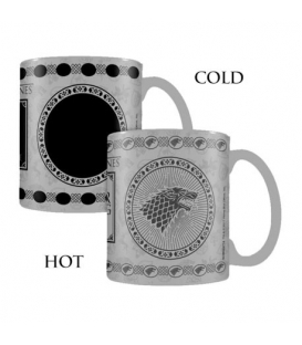 Game of Thrones Stark Heat Changing Mug