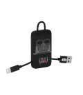 Star Wars Dark Vader Mini Keyring USB Cable Ligthning Connector