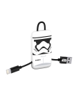 Star Wars Stormtrooper Mini Keyring USB Cable Ligthning Connector