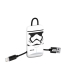Star Wars Dark Vader Mini Keyring USB Cable Micro-USB Connector