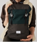 Sac Sandqvist Harald Multi Deep Green Dark Grey