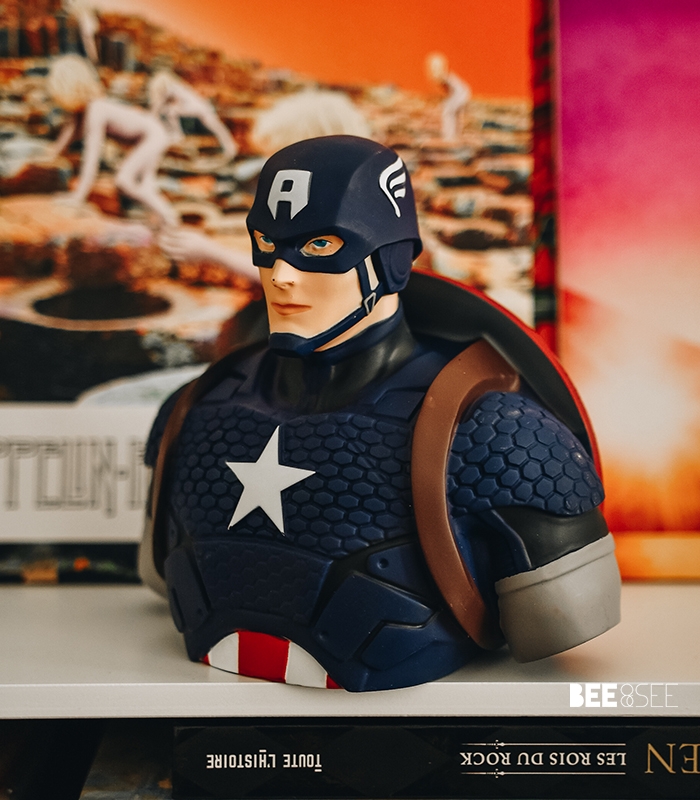 Marvel Bust Bank Captain America Action Figures 