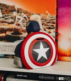 Buste tirelire Captain America