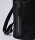 Sandqvist Alva Black Backpack with Black Metal Hook Side Pocket