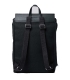 Sandqvist Hege Black Backpack with Black Metal Hook Back View