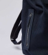 Sandqvist Hege Navy Backpack with Navy Metal Hook Side Pocket