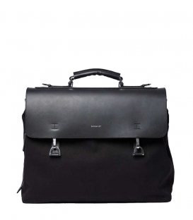 Sac Sandqvist Jones Noir Fermeture en Metal Noir