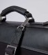 Sandqvist Jones Black with Black Metal Hook Straps