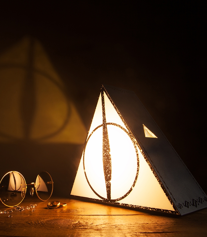 Mini Lampe sous cloche Harry Potter