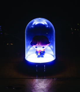 Mini Lampe sous cloche Harry Potter Ron
