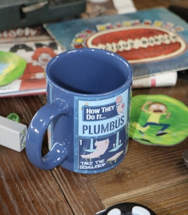 Rick & Morty Plumbus Instruction Mug