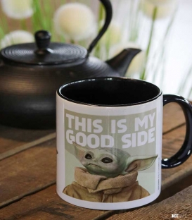 Mug Baby Yoda Good Side The Mandalorian