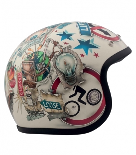 DMD Vintage Jet Helmet Vision