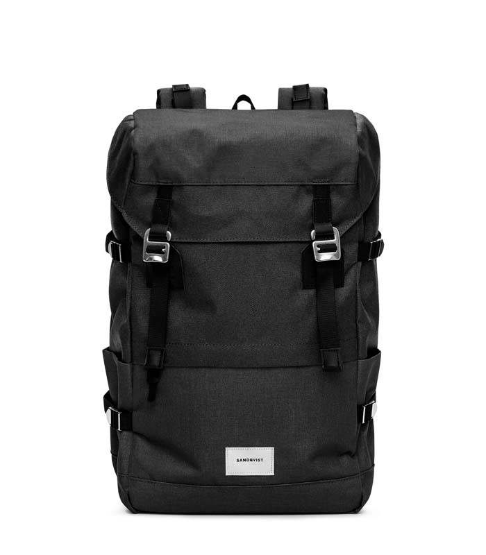 Sandqvist Harald Black Backpack