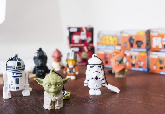 Pack Clés USB : Marvel, Star Wars, Minions.