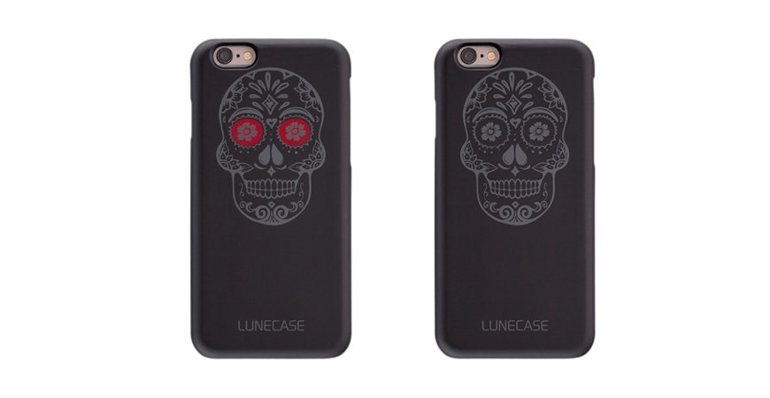 Lunecase, the flashing cases.